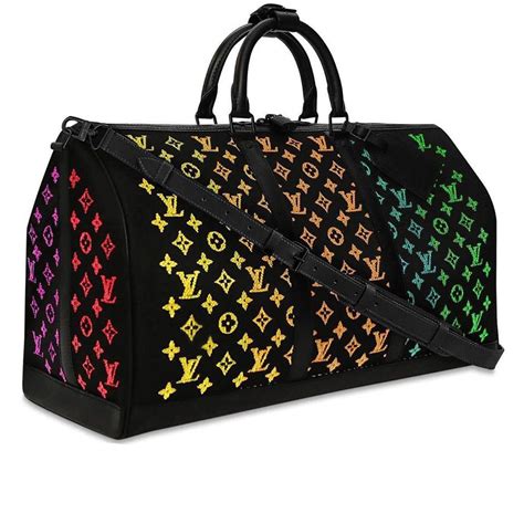 lv fiber keepall rassel|louis vuitton keepall led.